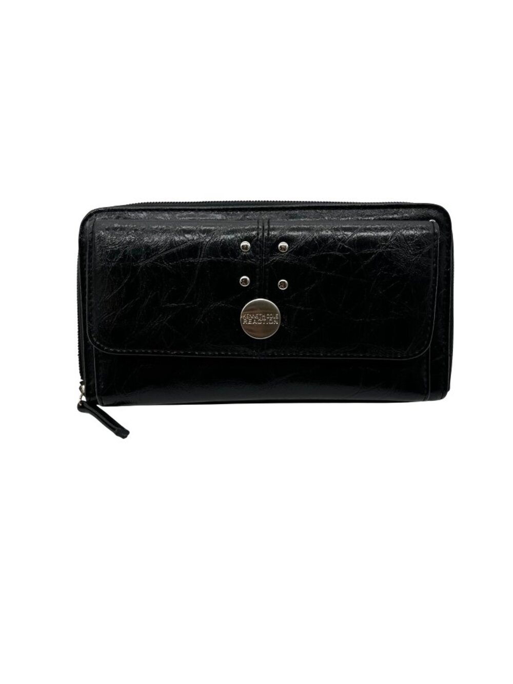 Kenneth Cole Black Long Wallet